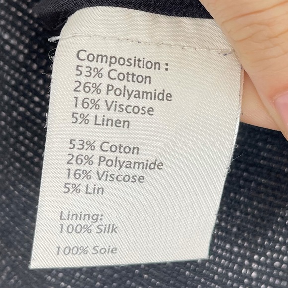 3.1 Phillip Lim Black Cut Out Back Ruffle Hem Shimmer Mini Dress | LBD | Size 4 - Picture 9 of 10